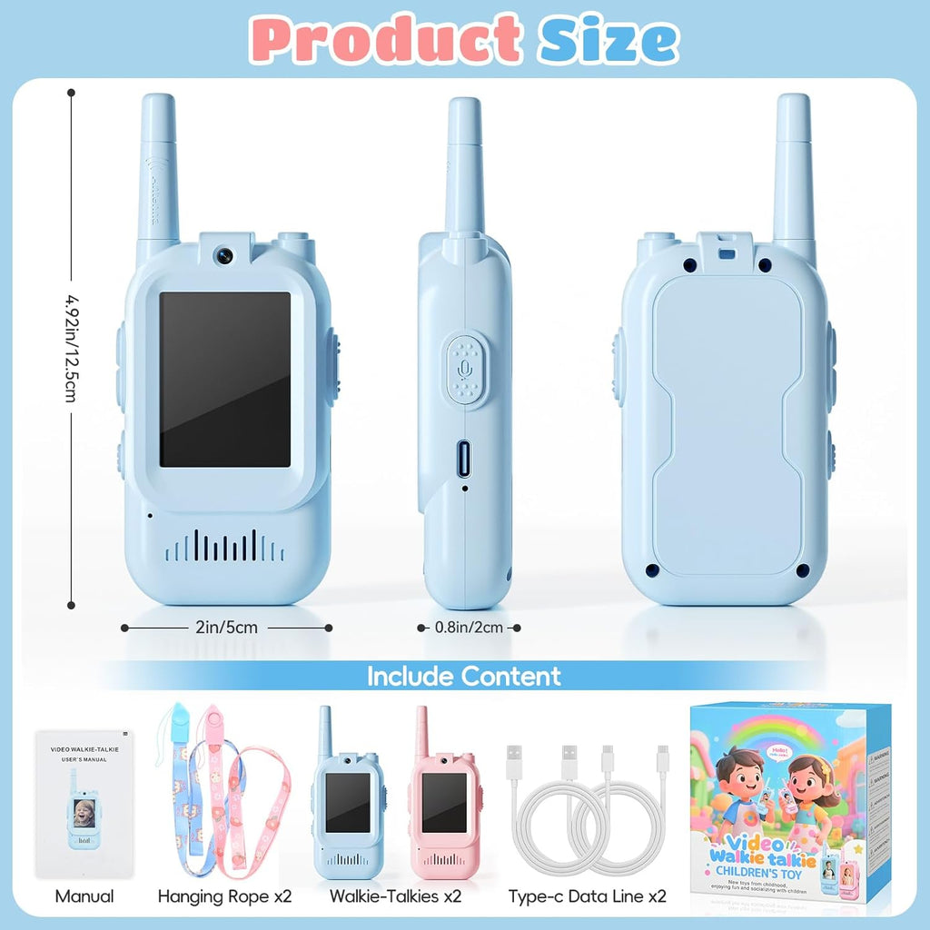 Kids Video Walkie Talkie Camera Toy 🎥 | Fun Outdoor Game for Kids