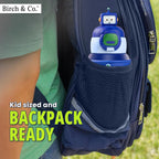 allKidz® Kids Robot Water Bottle for School – 316 Stainless Steel Insulated Sipper Bottle with Strap | Leakproof, BPA-Free, Hot & Cold | 450ml (Boys & Girls)
